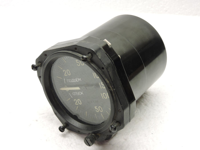 Rate of Climb / Vertical Speed Indicator, USSR 150 meters/second