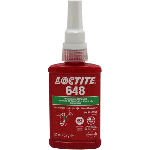 RETAINING COMP GEARS  50ML 648 LOC - HIGH STRENGTH