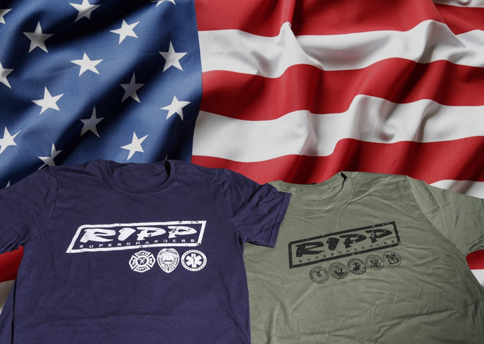 RIPP Military & First Responder Appreciation T-Shirt