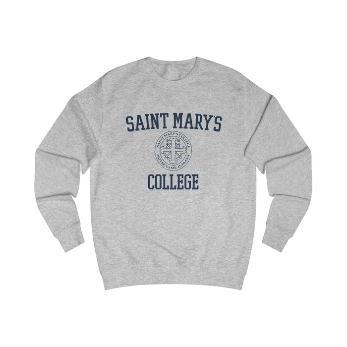 Saint Mary's College Alternative Seal Crewneck | Spes Unica | Better in Blue Co.
