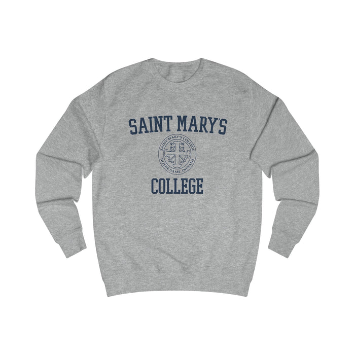 Saint Mary's College Alternative Seal Crewneck | Spes Unica | Better in Blue Co.