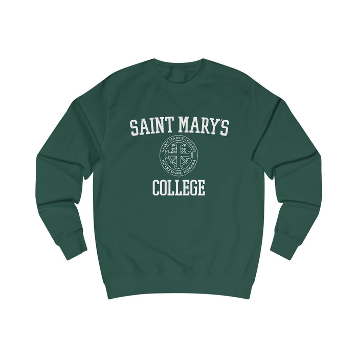 Saint Mary's College Alternative Seal Crewneck | Spes Unica | Better in Blue Co.