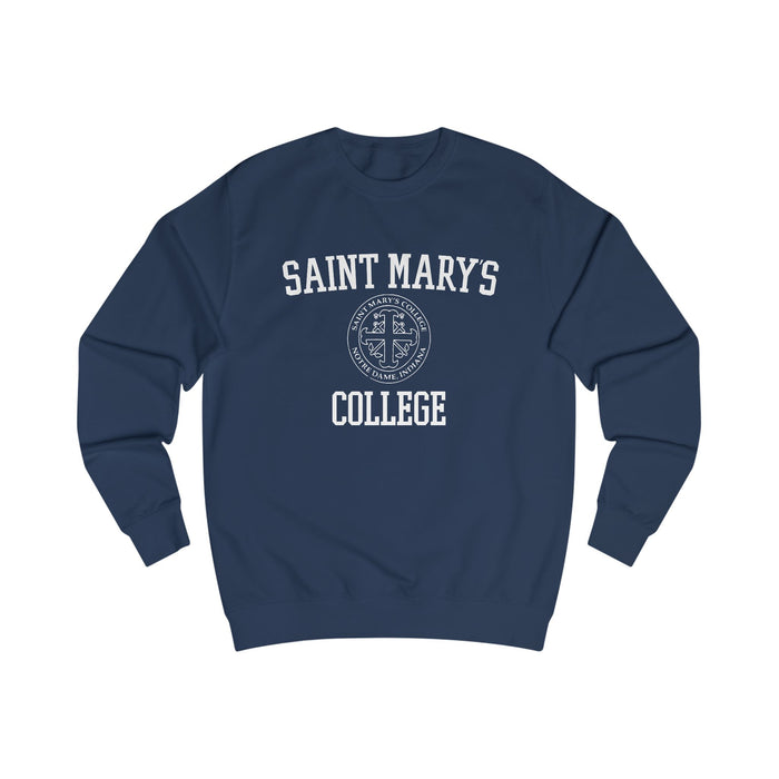 Saint Mary's College Alternative Seal Crewneck | Spes Unica | Better in Blue Co.