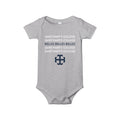 Saint Mary's College Baby Onesie No. 2 | French Cross | Better in Blue Co.