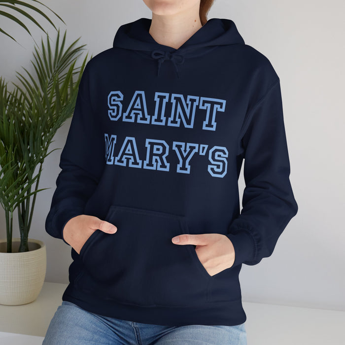 Saint Mary's College Belles Blue Hoodie | Smick | Sweatshirt | Better in Blue Co.