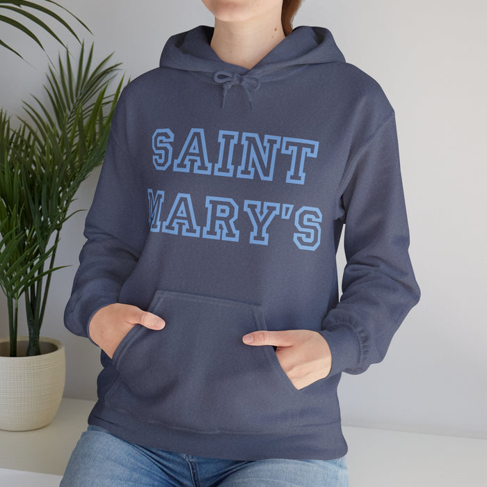Saint Mary's College Belles Blue Hoodie | Smick | Sweatshirt | Better in Blue Co.