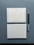 Saint Mary's College Belles Blue Striped Stationery Sets | Personalization Available