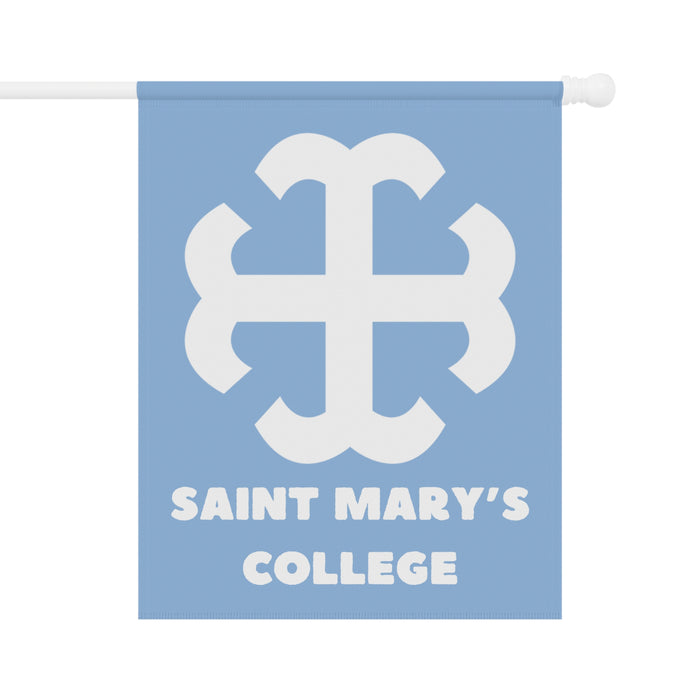 Saint Mary's College Belles Blue/White Garden & House Banner | French Cross | Better in Blue Co.