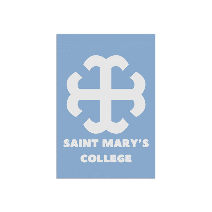 Saint Mary's College Belles Blue/White Garden & House Banner | French Cross | Better in Blue Co.