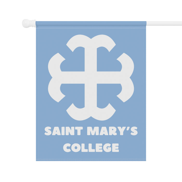 Saint Mary's College Belles Blue/White Garden & House Banner | French Cross | Better in Blue Co.