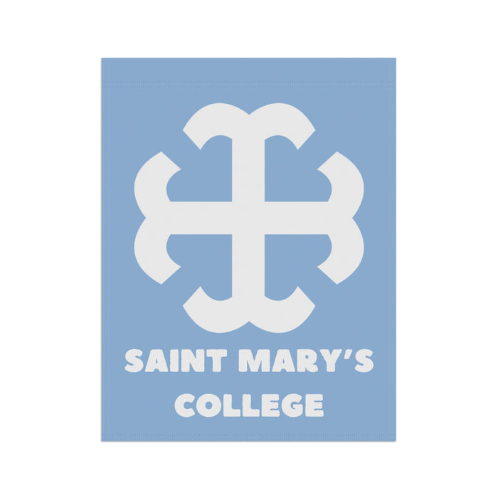 Saint Mary's College Belles Blue/White Garden & House Banner | French Cross | Better in Blue Co.