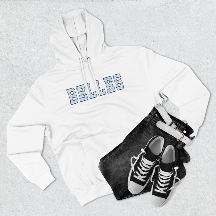 Saint Mary's College "BELLES" Fleece Hoodie | Navy Blue | Belles Blue | Better in Blue Co.
