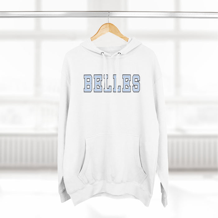 Saint Mary's College "BELLES" Fleece Hoodie | Navy Blue | Belles Blue | Better in Blue Co.