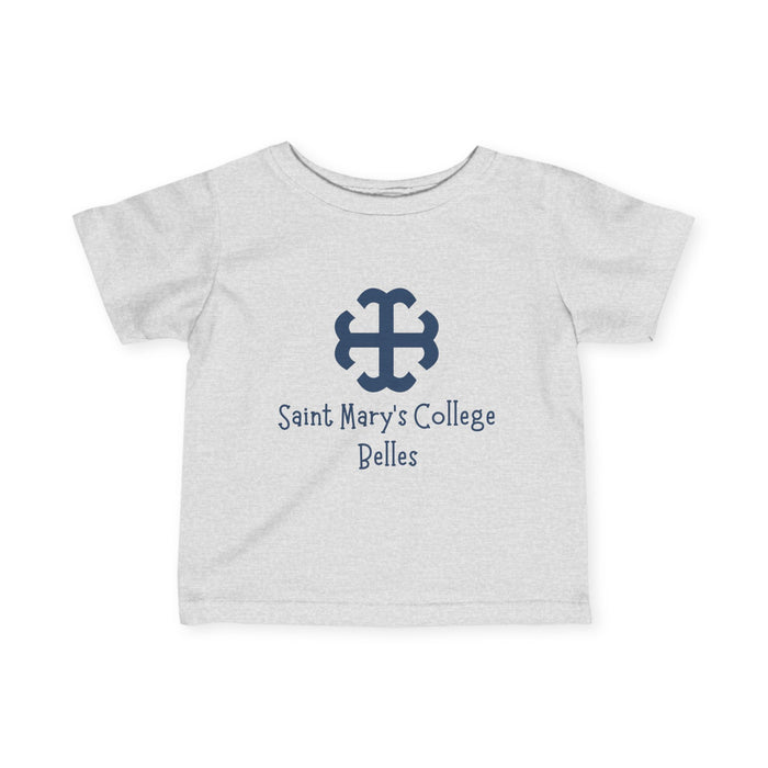 Saint Mary's College Belles Infant Tee | French Cross | Better in Blue Co.