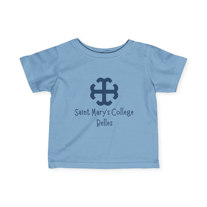 Saint Mary's College Belles Infant Tee | French Cross | Better in Blue Co.