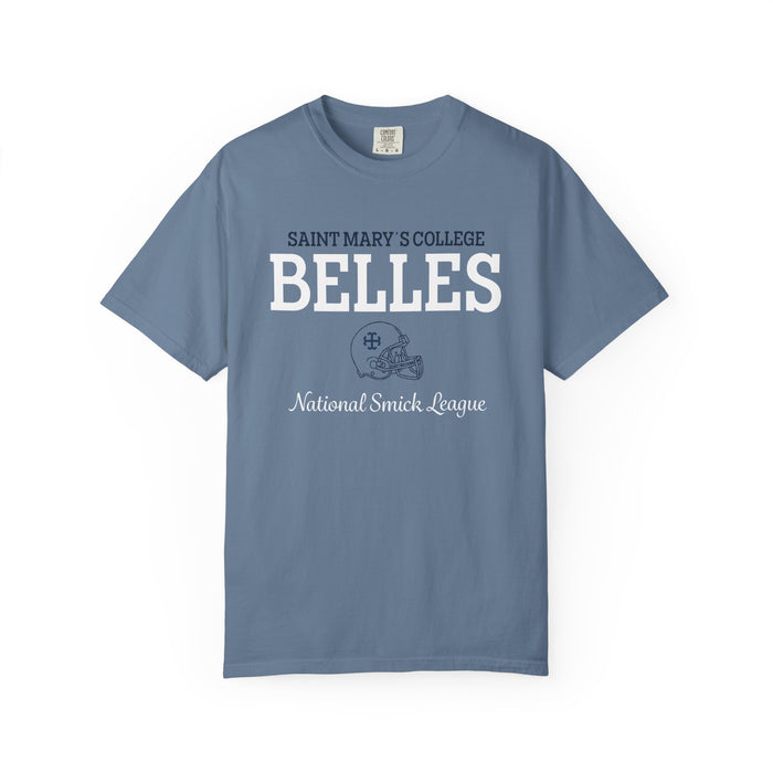 Saint Mary's College Belles National Smick League Unisex T-shirt | Belles | 1844 | Better in Blue Co.