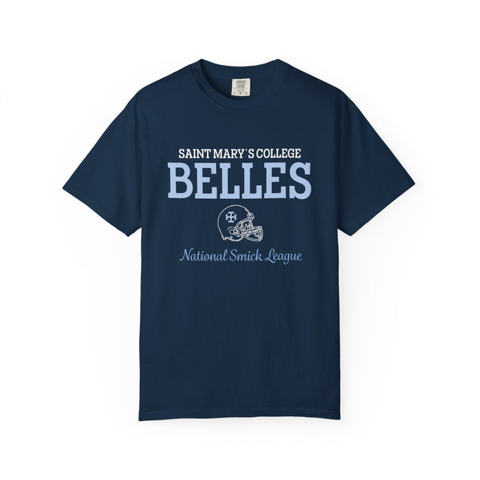 Saint Mary's College Belles National Smick League Unisex T-shirt | Belles | 1844 | Better in Blue Co.