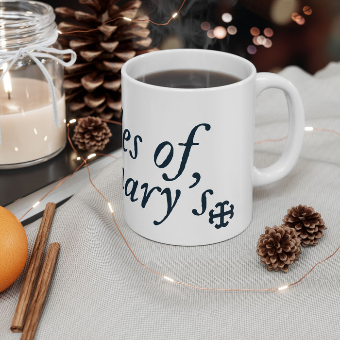 Saint Mary's College "Belles of Saint Mary's" Mug | French Cross | Better in Blue Co.