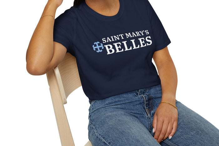 Saint Marys College Belles T-Shirt | French Cross | Smick |