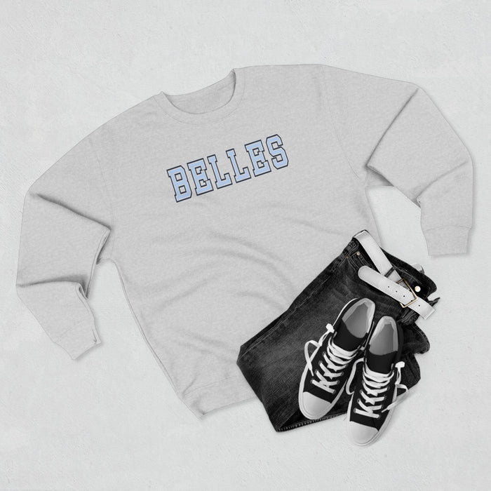 Saint Mary's College "BELLES" Unisex Crewneck Sweatshirt | Navy Blue | Belles Blue | Better in Blue Co.