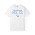 Saint Mary's College Belles with Football Helmet | 44 | Unisex T-shirt | French Cross | Better in Blue Co.
