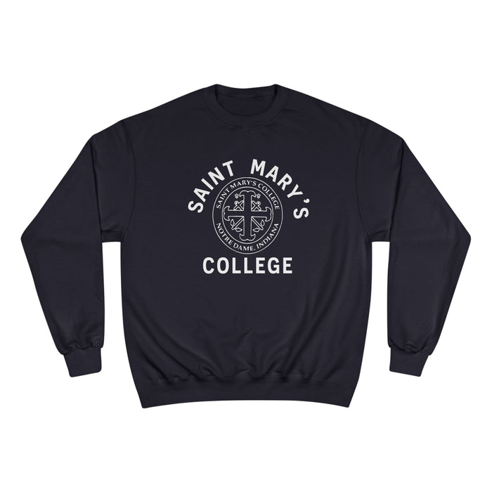 Saint Mary's College Crewneck | French Cross | Belles | Holy Cross | Better in Blue Co.
