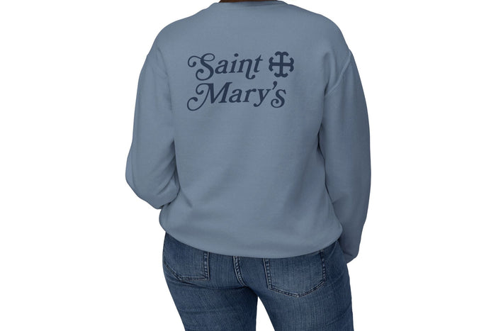 Saint Mary's College Crewneck | Matching Sweat Set | 1844 | Belles | French Cross | Better in Blue Co.