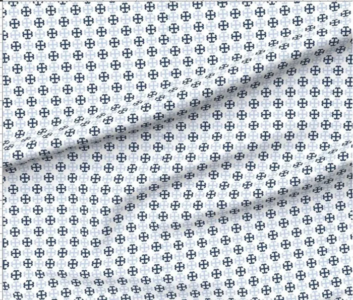 Saint Mary's College Custom Fabric | Cotton | Fleece | Better in Blue Co.
