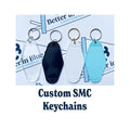 Saint Mary's College CUSTOM Keychains | Retro Motel | Navy | Belles Blue | White | Clear | Better in Blue Co.