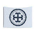Saint Mary's College Distressed French Cross Seal Tapestry | Better in Blue Co.