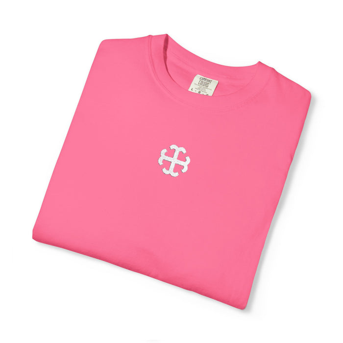 Saint Mary's College Embroidered French Cross Tee | Belles | 1844 | Better in Blue Co.