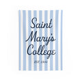 Saint Mary's College Est. 1844 Tapestry | Smick City | Better in Blue Co.