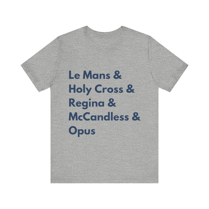 Saint Mary's College Favorite Residence Halls T-Shirt | Better in Blue Co.