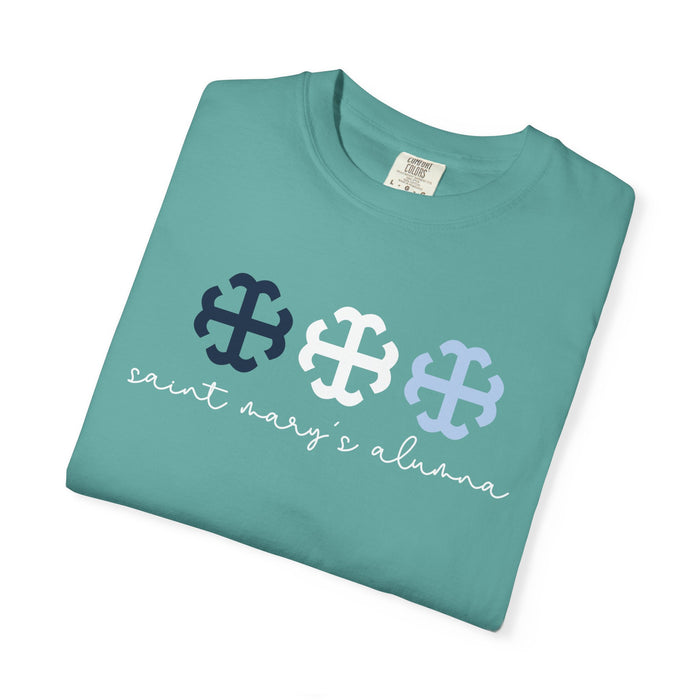 Saint Marys College French Cross Alumna Tee | Belles | Smick | Better in Blue Co.