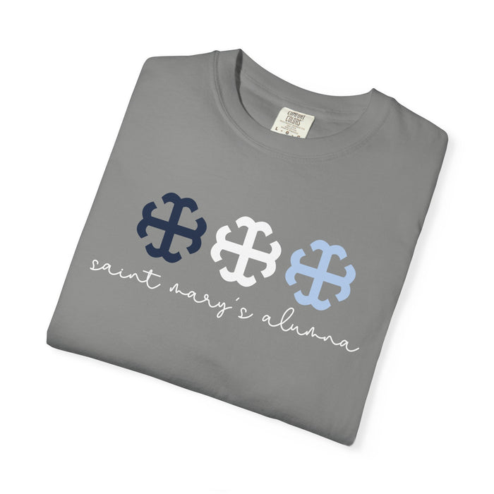Saint Marys College French Cross Alumna Tee | Belles | Smick | Better in Blue Co.