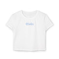 Saint Mary's College French Cross Belles Baby Tee | Belles Blue | Better in Blue Co.