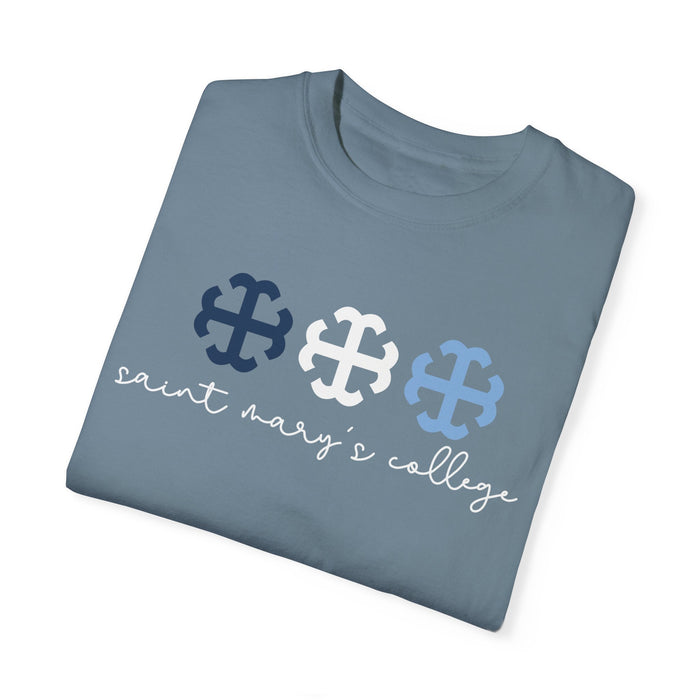 Saint Marys College French Cross Tee | Belles | Smick | Better in Blue Co.
