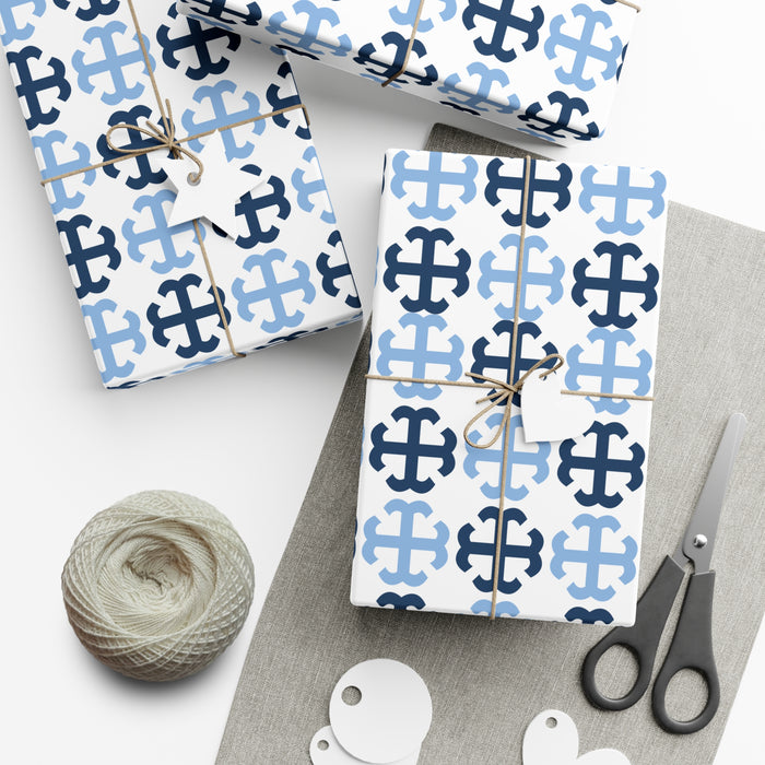 Saint Mary's College French Cross Wrapping Paper No. 2 | Notre Dame, IN | Belles | Smick