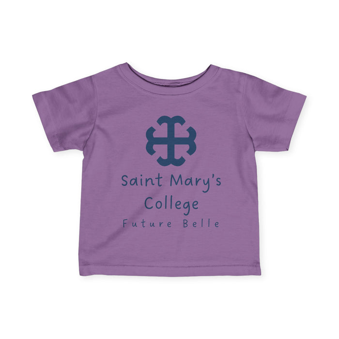 Saint Mary's College Future Belle Infant Tee | French Cross | Belles Blue | Better in Blue Co.