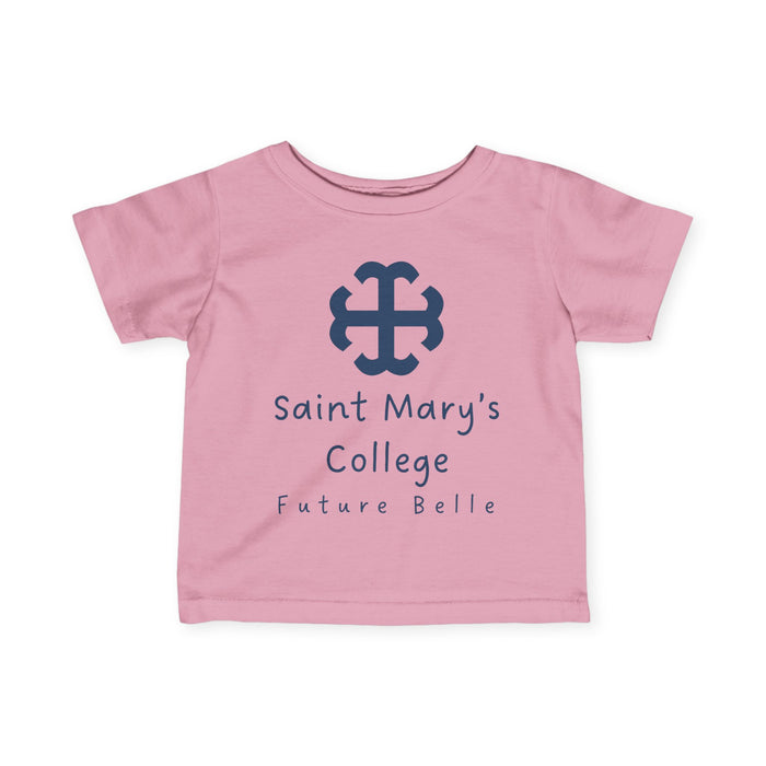 Saint Mary's College Future Belle Infant Tee | French Cross | Belles Blue | Better in Blue Co.