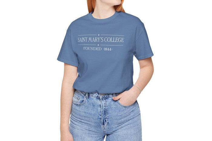 Saint Mary's College "Gilmore Girls Inspired" Tee | Founded 1844| Belles | Better in Blue Co.