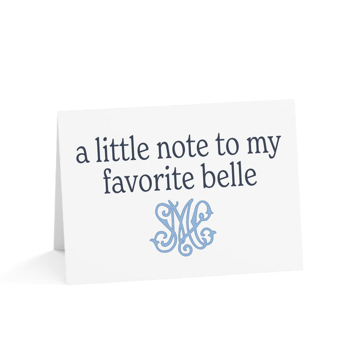 Saint Mary's College Greeting Card | Belles | Better in Blue Co.