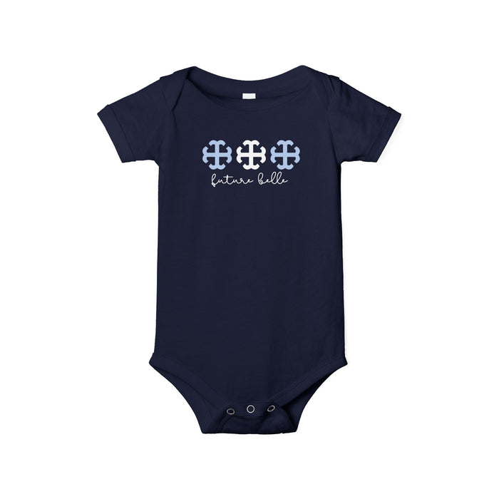 Saint Mary's College Infant Onesie Future Belle | French Cross | Baby | Better in Blue Co.