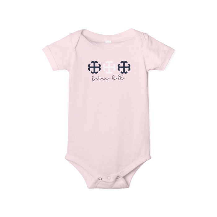 Saint Mary's College Infant Onesie Future Belle | French Cross | Baby | Better in Blue Co.