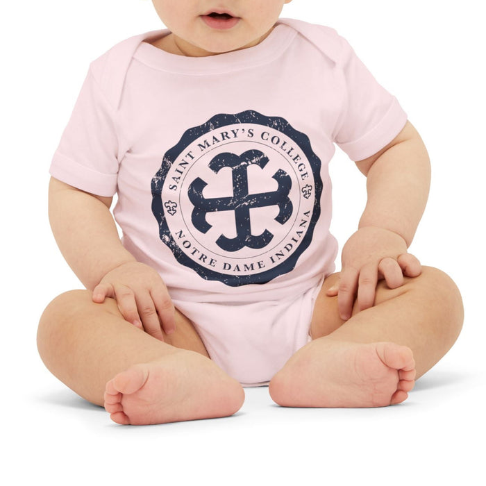 Saint Mary's College Infant Onesie No. 4 | French Cross | Baby | Better in Blue Co.
