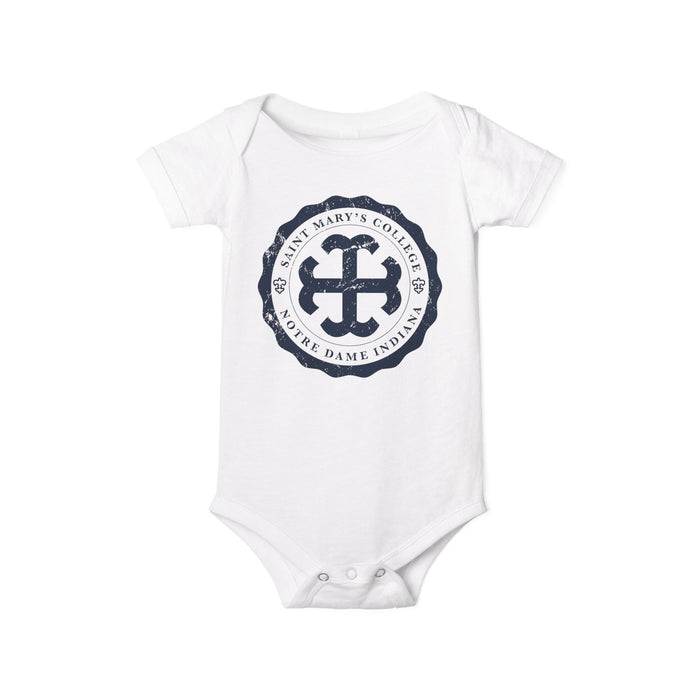 Saint Mary's College Infant Onesie No. 4 | French Cross | Baby | Better in Blue Co.
