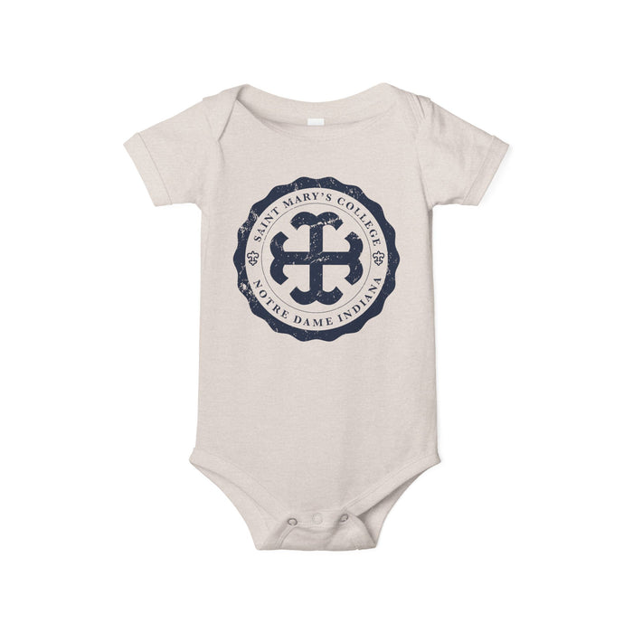 Saint Mary's College Infant Onesie No. 4 | French Cross | Baby | Better in Blue Co.