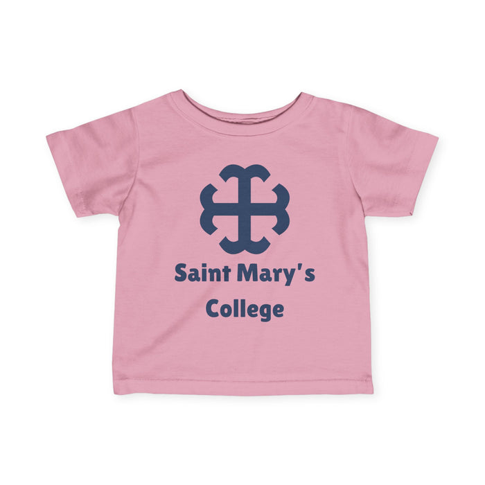 Saint Mary's College Infant Tee No. 2 | French Cross | Navy Blue | Better in Blue Co.