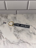 Saint Mary's College Keychains | The Avenue | The Ave | Le Mans Dr | Better in Blue Co.