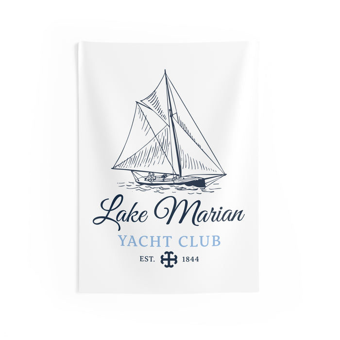 Saint Mary's College "Lake Marian Yacht Club" Tapestry | Smick City | Better in Blue Co.
